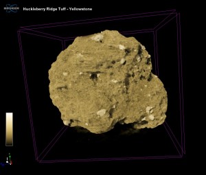 3D Micro-CT Image of Geological Sample