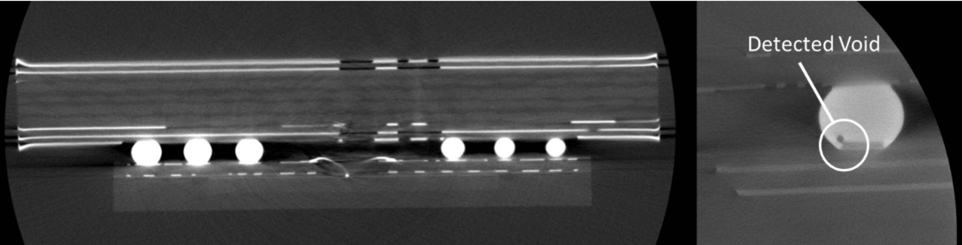 Solder ball connection