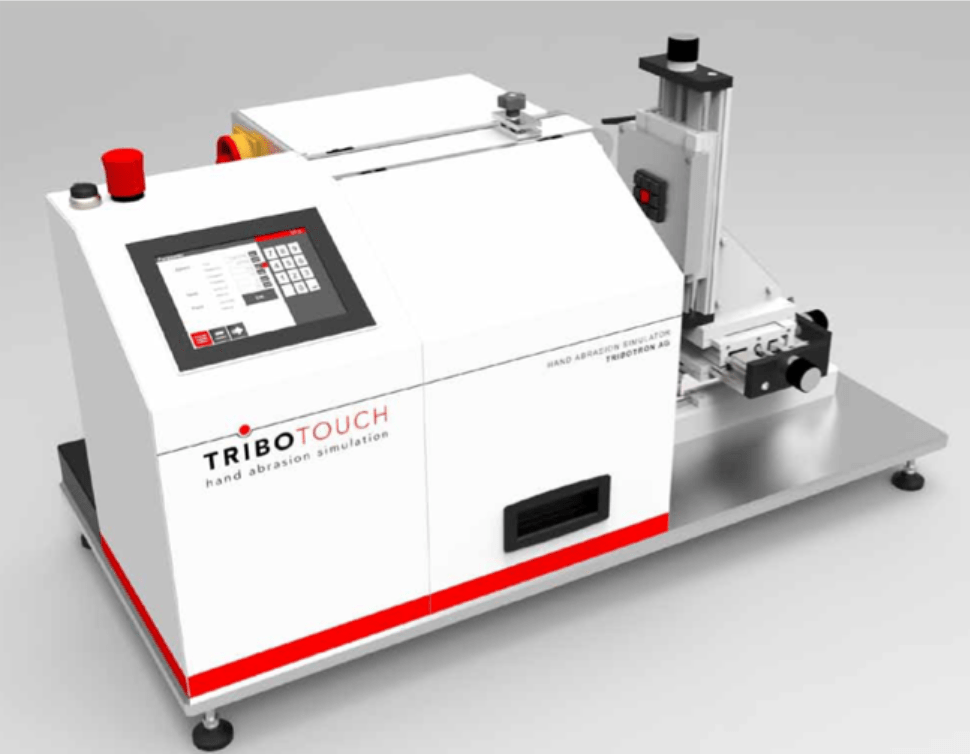 Tribotouch Hand Abrasion Simulation